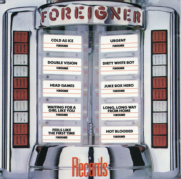 Foreigner : Records (CD, Comp, RE, Tar)