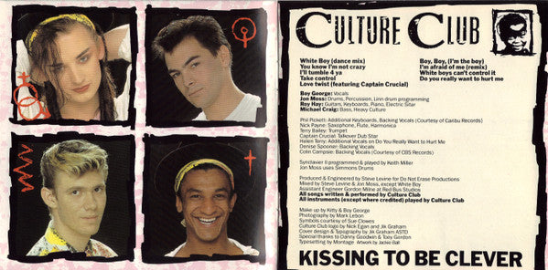 Culture Club : Kissing To Be Clever (CD, Album)