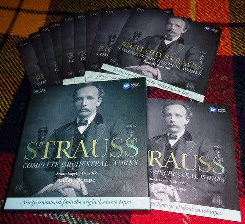 Richard Strauss, Staatskapelle Dresden, Rudolf Kempe : Complete Orchestral Works (9xCD, RE, RM + Box, Comp)