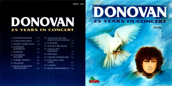 Donovan : 25 Years In Concert (CD, Album)