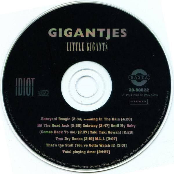 Gigantjes : Little Giants (CD, Album, RE)