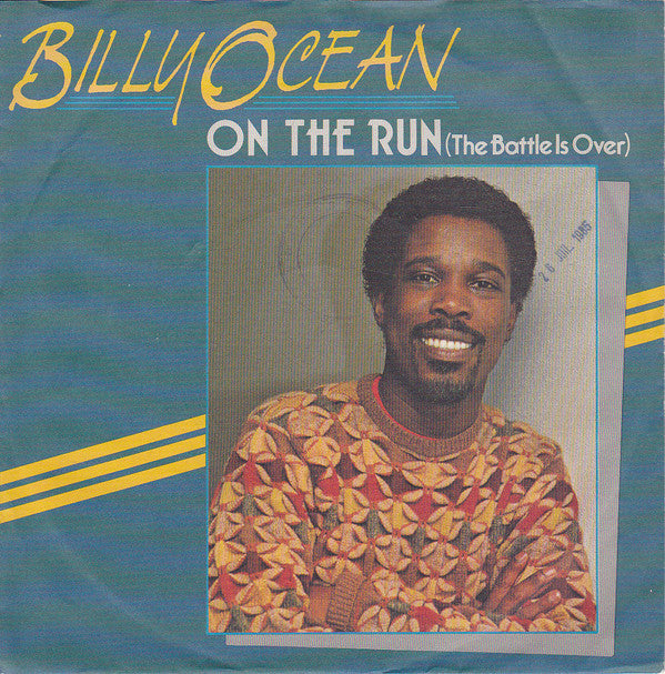 Billy Ocean : On The Run (The Battle Is Over) (7", Single)