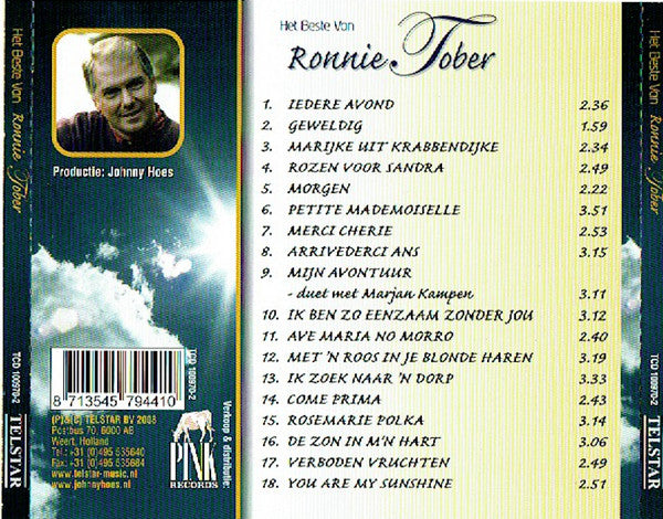 Ronnie Tober : Het Beste Van Ronnie Tober (CD, Comp)