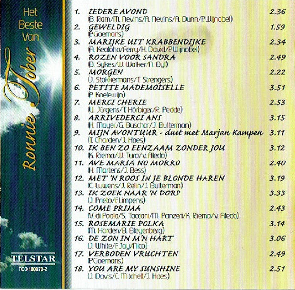 Ronnie Tober : Het Beste Van Ronnie Tober (CD, Comp)