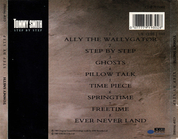 Tommy Smith : Step By Step (CD, Album)