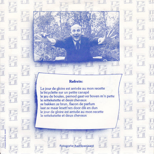 De Aal : Sjanson De Confiture (7", Single)