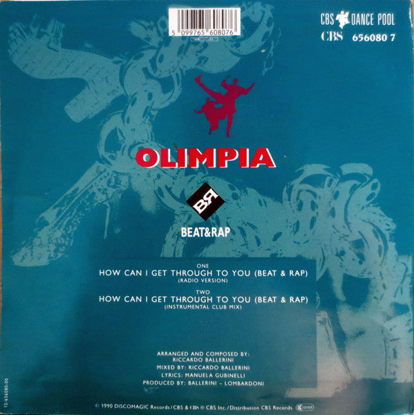 Olimpia : How Can I Get Through To You (Beat & Rap) (7", Single)