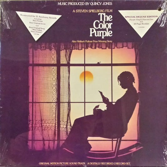 Quincy Jones : The Color Purple (Original Motion Picture Sound Track) (2xLP, Album, Dlx, S/Edition, Pur + Box)