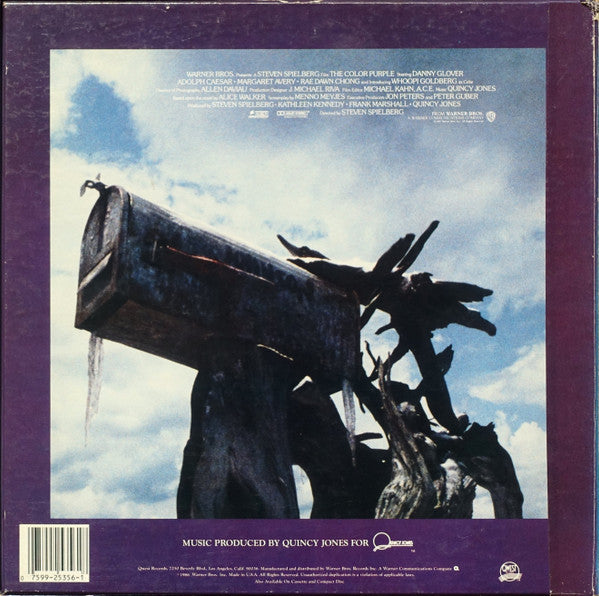 Quincy Jones : The Color Purple (Original Motion Picture Sound Track) (2xLP, Album, Dlx, S/Edition, Pur + Box)