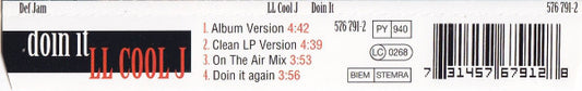 LL Cool J : Doin It (CD, Maxi)