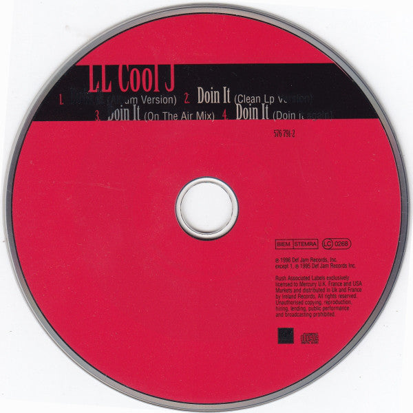 LL Cool J : Doin It (CD, Maxi)