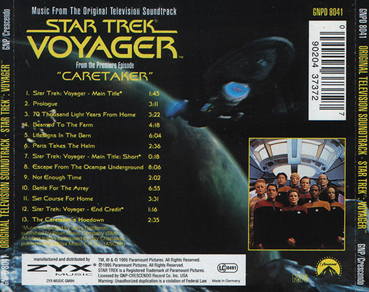 Various : Star Trek: Voyager (Music From The Original Television Soundtrack) (CD, Album)