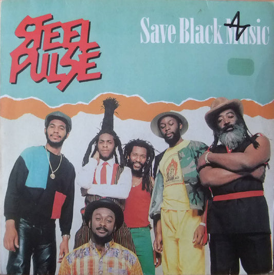 Steel Pulse : Save Black Music (12", Maxi)