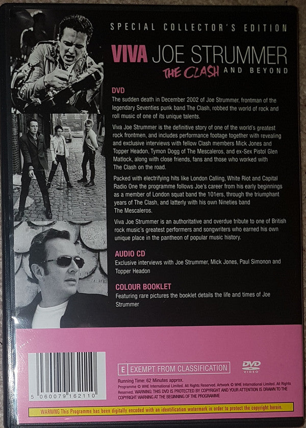 Joe Strummer : Viva Joe Strummer - The Clash And Beyond (DVD-V, PAL + CD)