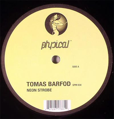 Tomas Barfod : Neon Strobe (12")