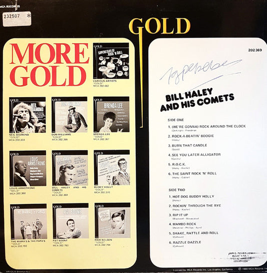 Bill Haley And His Comets : Gold (LP, Comp)