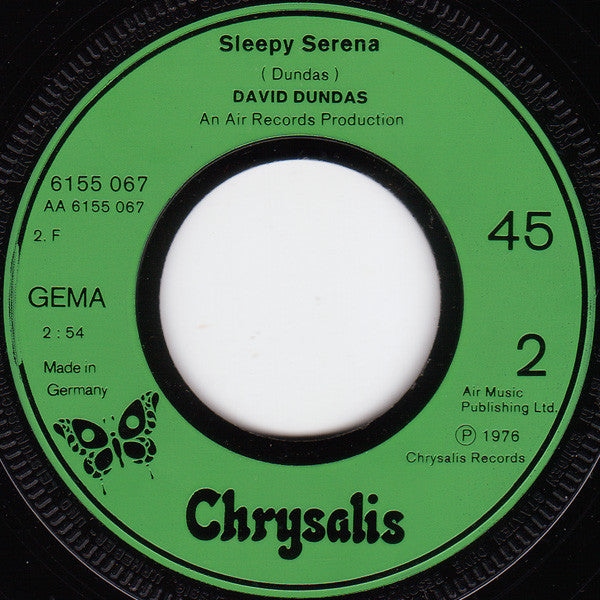 David Dundas : Jeans On (7", Single)