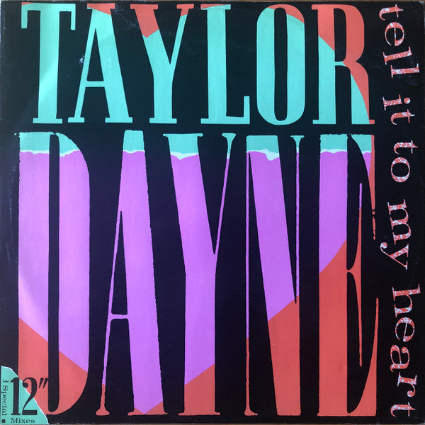 Taylor Dayne : Tell It To My Heart (12", Single)