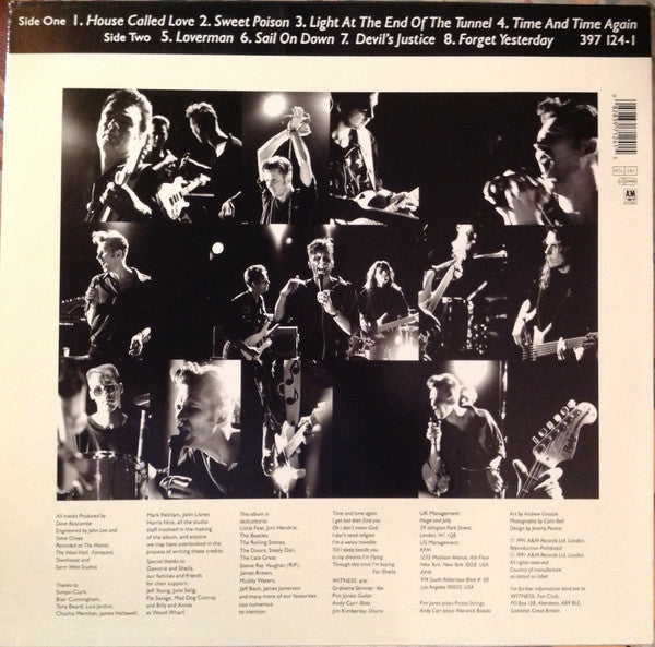 Witness (9) : House Called Love (LP, Album)