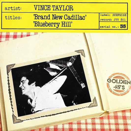 Vince Taylor : Brand New Cadillac / Blueberry Hill (7", Single)