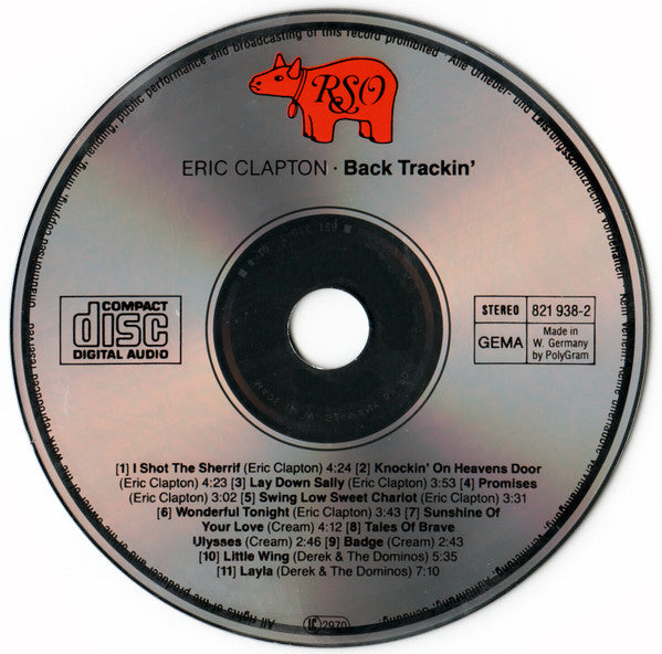 Eric Clapton : Backtrackin' (22 Tracks Spanning The Career Of A Rock Legend) (2xCD, Comp, RP)