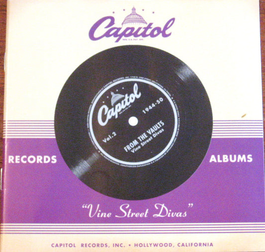 Various : Vine Street Divas: From The Vaults Vol. 2, 1944-50 (CD, Comp)