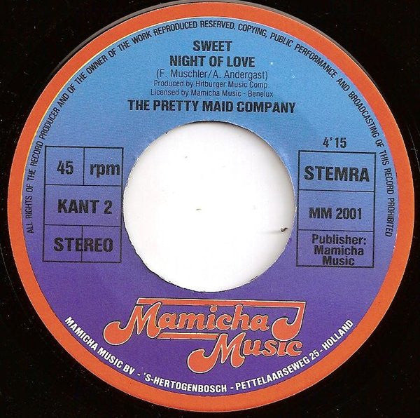 Pretty Maid Company : Nina, Pretty Ballerina (7", Single)