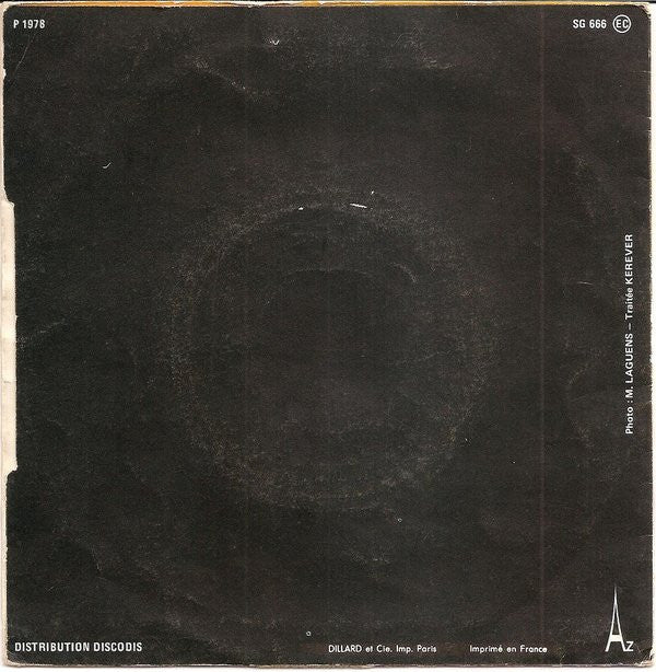 Jean-François Maurice : 28º À L'ombre (7", Single, Pur)