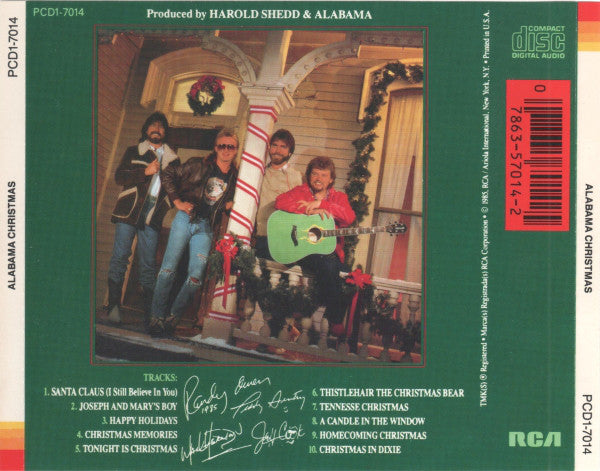 Alabama : Christmas (CD, Album)