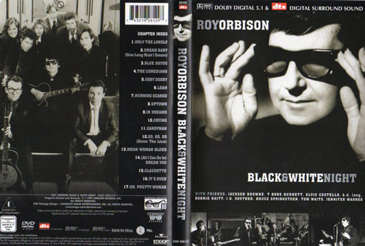 Roy Orbison : Black & White Night (DVD-V, Multichannel, PAL, Reg)