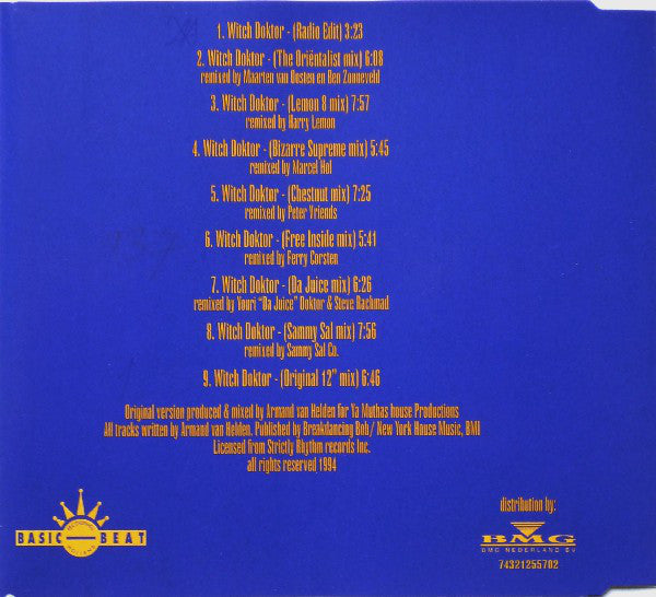 Armand Van Helden : Witch Doktor (CD, Maxi)