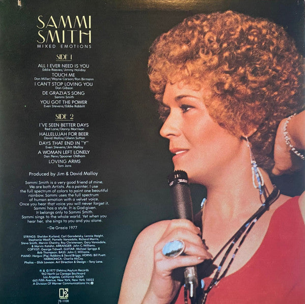 Sammi Smith : Mixed Emotions (LP, Album, PRC)