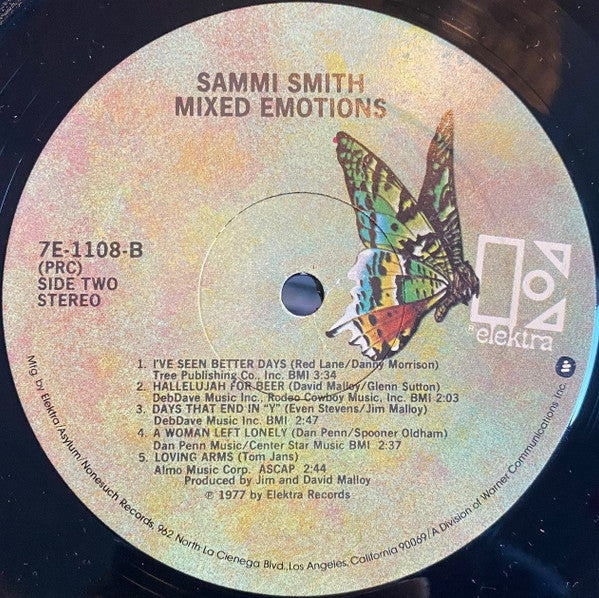 Sammi Smith : Mixed Emotions (LP, Album, PRC)