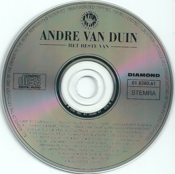 André van Duin : Het Beste Van Andre Van Duin (CD, Comp)