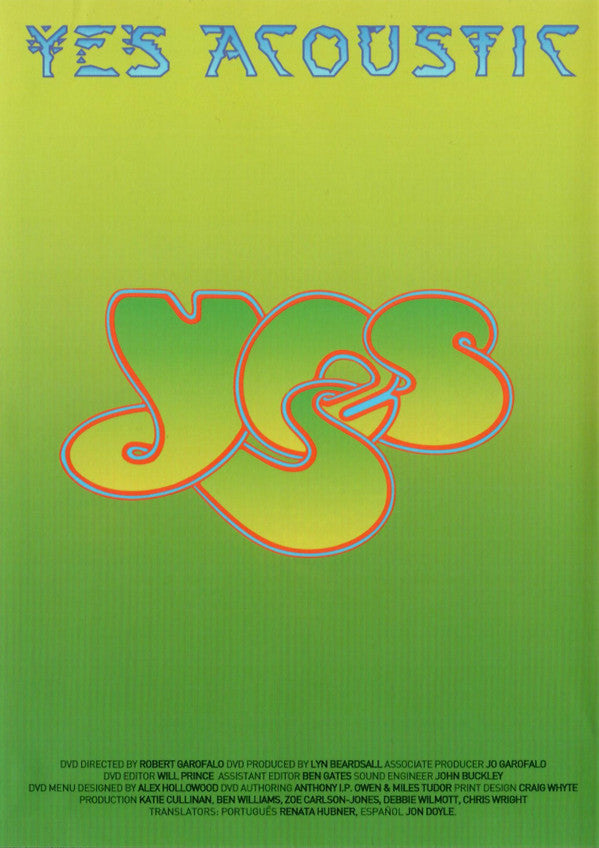 Yes : Yes Acoustic - Guaranteed No Hiss (DVD-V, Copy Prot., NTSC)