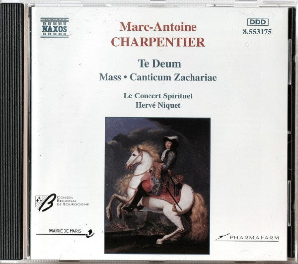 Marc Antoine Charpentier - Le Concert Spirituel, Hervé Niquet : Te Deum / Mass / Canticum Zachariae (CD)
