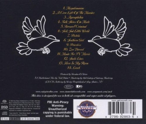 Incubus (2) : A Crow Left Of The Murder... (SACD, Hybrid, Multichannel)