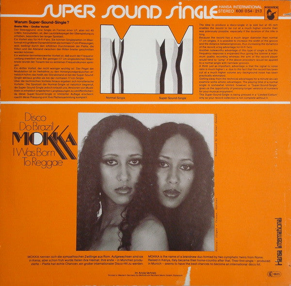 Mokka (2) : Disco Do Brazil (12", Single)