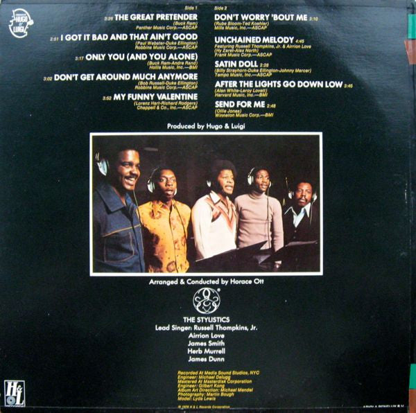 The Stylistics : Once Upon A Juke Box (LP, Album)