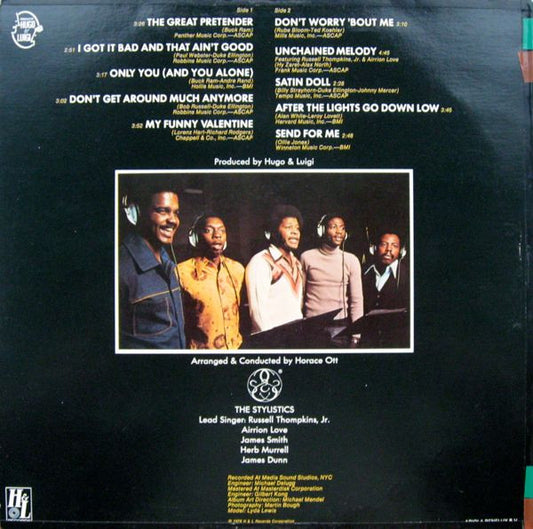 The Stylistics : Once Upon A Juke Box (LP, Album)
