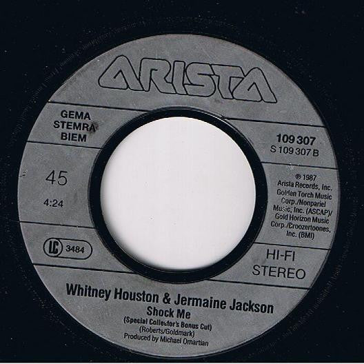 Whitney Houston : Didn't We Almost Have It All (7", Single)