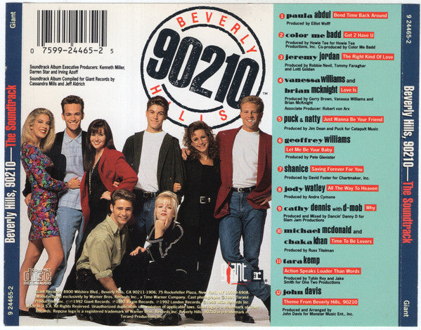 Various : Beverly Hills, 90210 - The Soundtrack (CD, Comp)