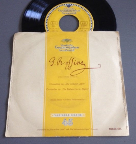 Gioacchino Rossini : Ouverturen "Die Seidene Leiter" / "Die Italienerin In Algier" (7", EP)