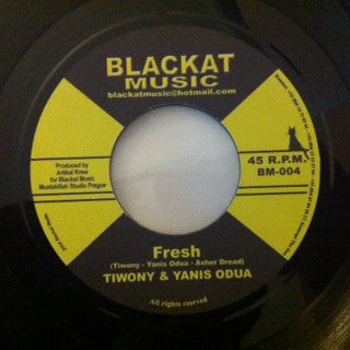 Tiwony & Yaniss Odua / Tiwony & Yaniss Odua, Maka-Jah, Straïka D, Rod Taylor, Vibrate, Baron Black : Fresh / Galactic All Stars (7")