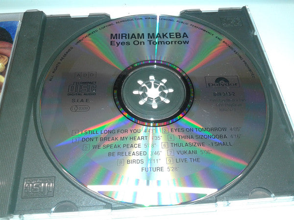 Miriam Makeba : Eyes On Tomorrow (CD)