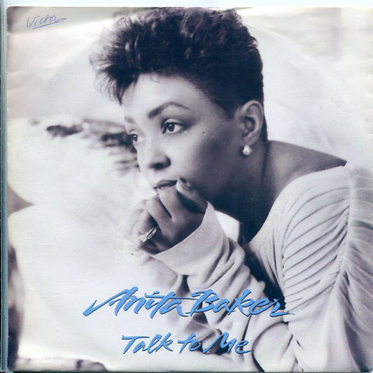 Anita Baker : Talk To Me  (7", Single)
