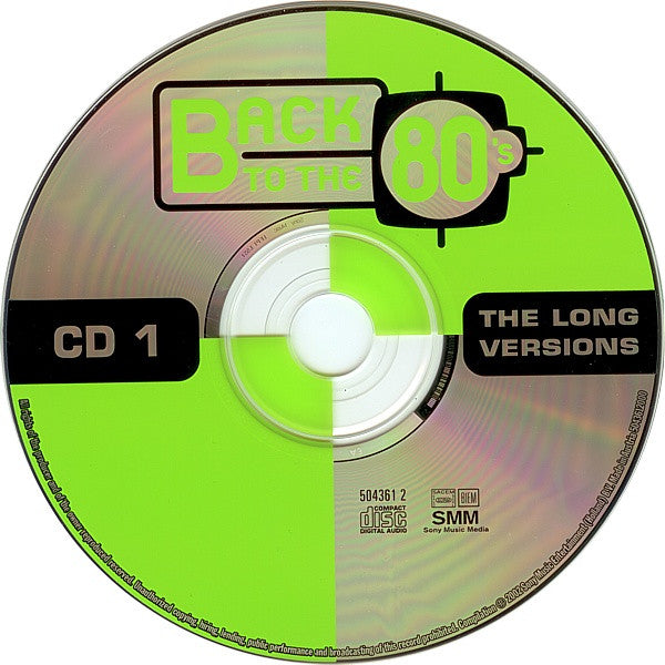 Various : Back To The 80's The Long Versions (De Hits Uit De Jaren '80) (4xCD, Comp)