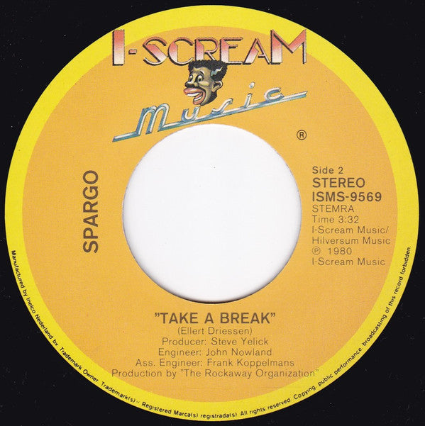 Spargo : Sometimes (7", Single)