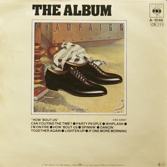 Champaign : How 'Bout Us (7", Single)