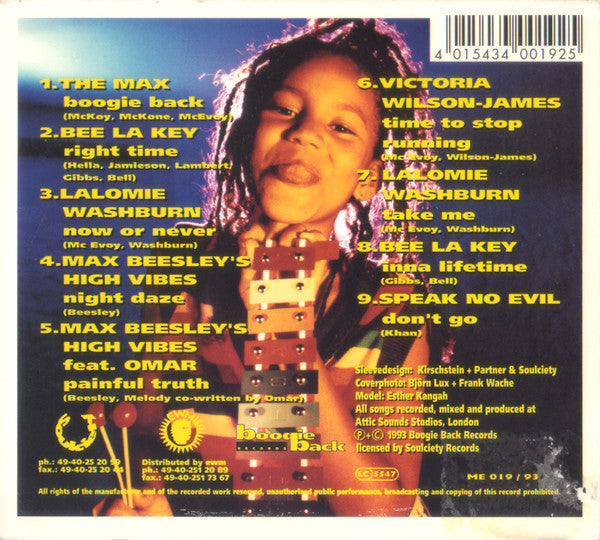 Various : The Soul Of Boogie Back • High Vibes (CD, Comp)